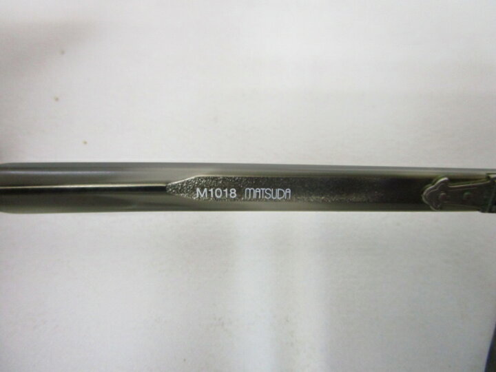 楽天市場】【中古】マツダ MATSUDA M1018 MATTE GREY CRYSTAL メガネ  