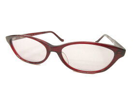 【中古】フォーナインズ 999.9 サングラス E-03 40 眼鏡 メガネ 52□16 145 レッド アイウェア メンズ レディース 【ベクトル 古着】 230712