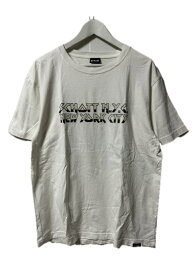 【中古】ショット SCHOTT プリント Tシャツ XL ホワイト 半袖 カットソー トップス メンズ 【ベクトル 古着】 240423