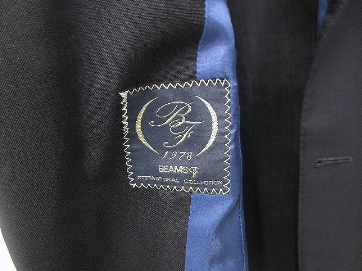 楽天市場】【中古】ビームスエフ BEAMS F ブレザー 金ボタン 紺ブレ 