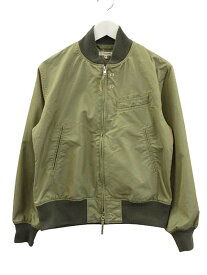【中古】エンジニアードガーメンツ Engineered Garments Aviator Jacket アビエイタージャケット ネペンテス S カーキグリーン ジップアップ ブルゾン ミリタリー アウター メンズ 【ベクトル 古着】 250727
