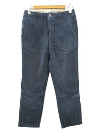 【中古】BONCOURA ボンクラ ヘリンボーン ワークパンツ 29 インディゴブルー ボトムス メンズ 【ベクトル 古着】 260210