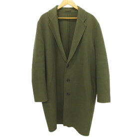 【中古】アクネ ストゥディオズ Acne Studios カシミヤ コート ジャケット ウール 48 カーキ系 ■U30 メンズ 【ベクトル 古着】 240119