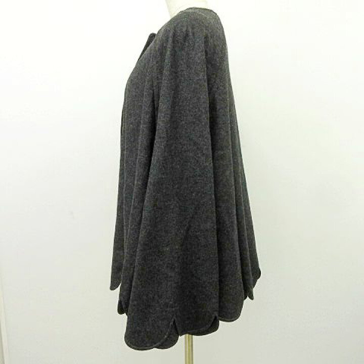 楽天市場】【中古】シーニュ cygne スカラップ ケープ コート ノー