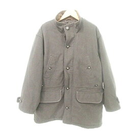 【中古】SIMPLE LIFE コート アウター 日本製 Lサイズ ダークブラウン ■GY61 メンズ 【ベクトル 古着】 251215