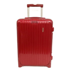 【中古】リモワ RIMOWA 853.52 SALSA サルサ デラックス 35L 2輪 機内持ち込みサイズ TSAロック スーツケース キャリーケース レッド系 【ベクトル 古着】 260209