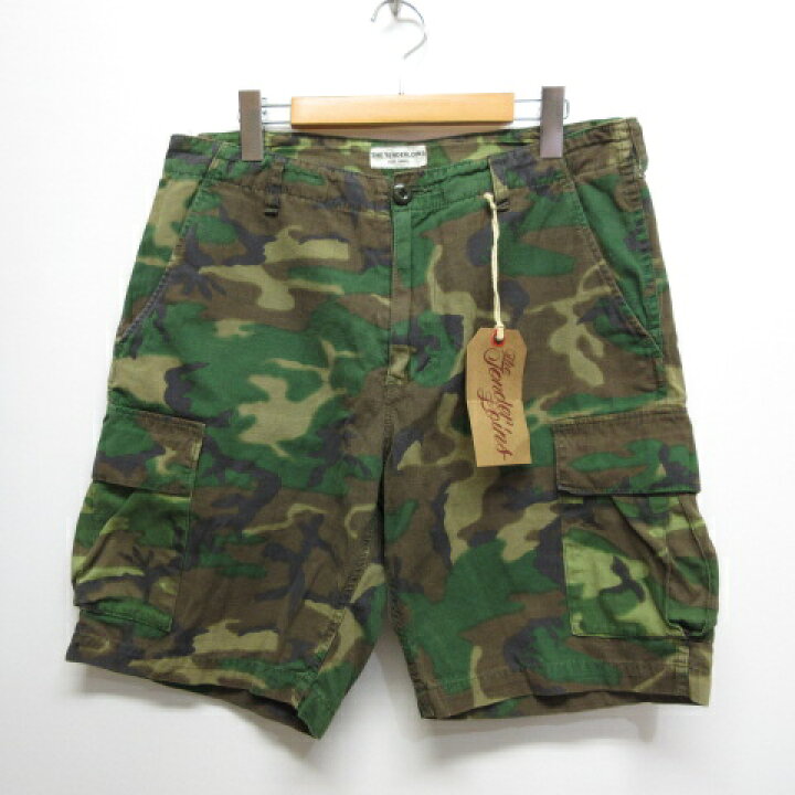 楽天市場】【中古】未使用品 テンダーロイン TENDERLOIN ARMY SHORTS