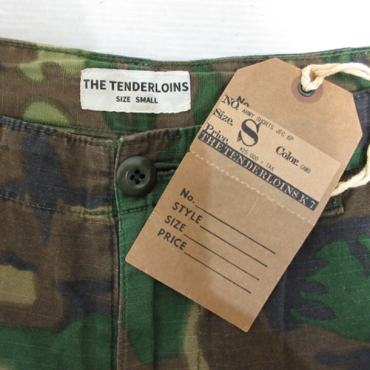 楽天市場】【中古】未使用品 テンダーロイン TENDERLOIN ARMY SHORTS