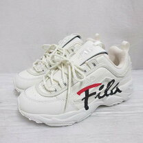 楽天市場】fila スニーカー 厚底の通販