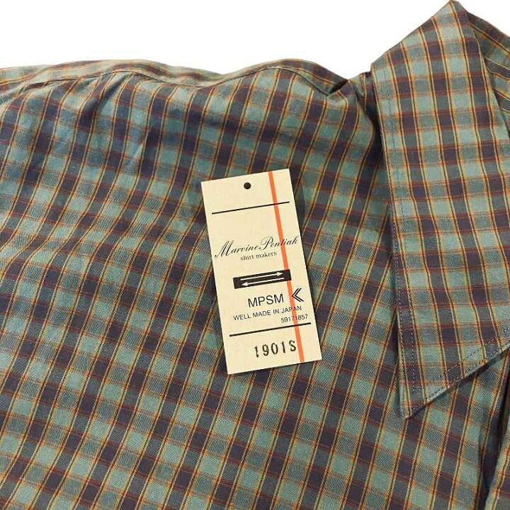 楽天市場】【中古】Marvine Pontiak Shirt Makers 23SS タータン 