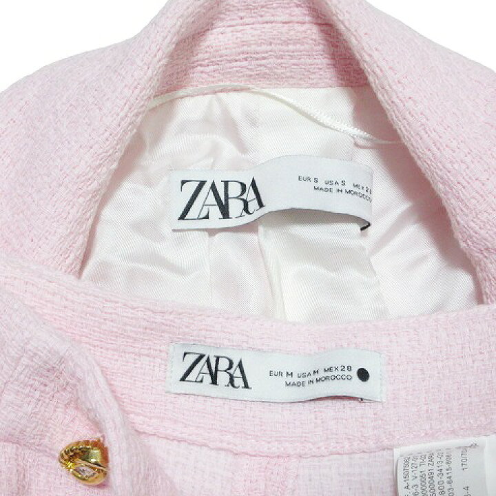 楽天市場】【中古】ザラ ZARA ツイード キュロット スーツ 