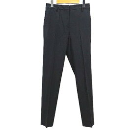【中古】プラステ PLST テーパードパンツ S 黒系 ブラック センタープレス 無地 シンプル レディース 【ベクトル 古着】 260319