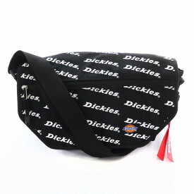 【中古】ディッキーズ Dickies ショルダーバッグ ウエストバック ボディーバッグ ロゴ キャンバス 黒 ブラック /TR12 ■OF レディース 【ベクトル 古着】 230608