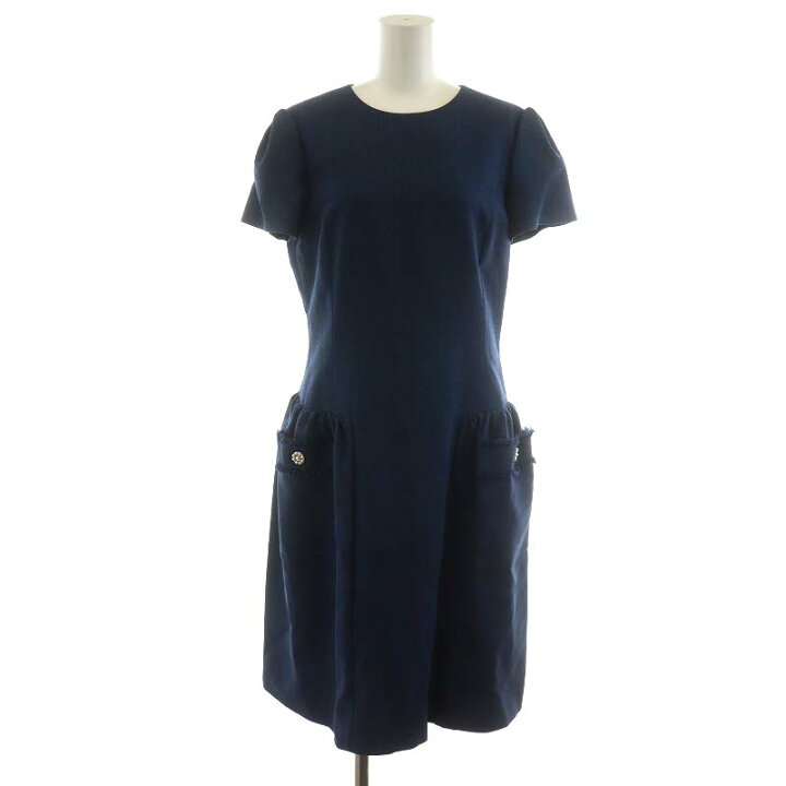 楽天市場】【中古】未使用品 フォクシー FOXEY リネンライクウール  