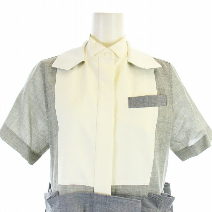 楽天市場】【中古】サカイ sacai 21SS Suiting Dress ドッキング  