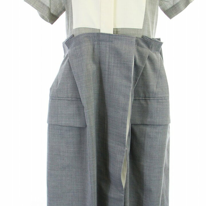 楽天市場】【中古】サカイ sacai 21SS Suiting Dress ドッキング 