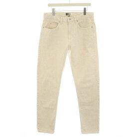 【中古】イザベルマラン ISABEL MARANT ジャックストレートジーンズ Jack Straight Jeans デニムパンツ ジップフライ W32 M 白 ホワイト /YT メンズ 【ベクトル 古着】 231221