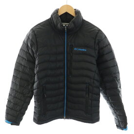 【中古】コロンビア Columbia インポッシブルクライムジャケット IMPOSSIBLE CLIMB JACKET ダウンジャケット アウター S 黒 ブラック /YT メンズ 【ベクトル 古着】 240119