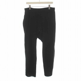 【中古】スノーピーク snow peak 19AW WG Knit Pants ホールガーメント ニットパンツ イージー L 黒 ブラック PA-19AU001 /YM メンズ 【ベクトル 古着】 240129