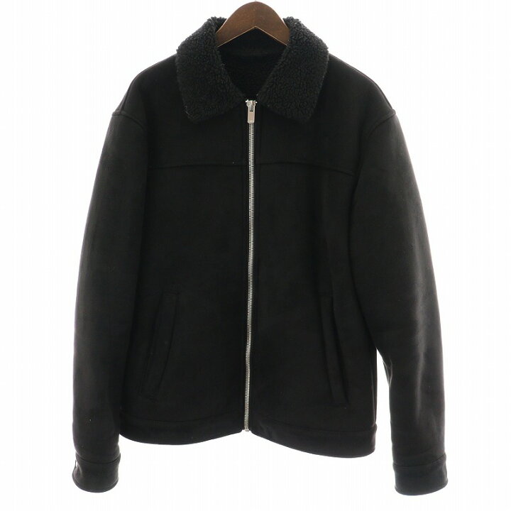 楽天市場】【中古】ザラ ZARA フェイクスエード ジャケット 裏ボア 