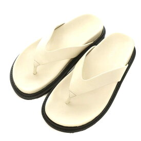 【中古】カミナンド caminando 21SS トングサンダル THONG SANDAL 6 23.0cm 白 ホワイト 2112W /AN11 レディース 【ベクトル 古着】 240215