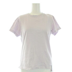【中古】オーラリー AURALEE SEAMLESS CREW NECK TEE Tシャツ カットソー 半袖 1 M 紫 ラベンダー A00T04ST /TK レディース 【ベクトル 古着】 240321