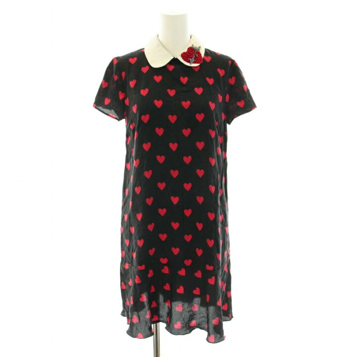 楽天市場】【中古】レッド ヴァレンティノ RED VALENTINO シルクドレス  