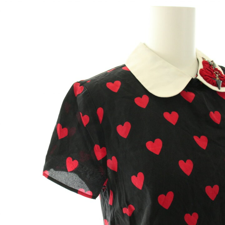 楽天市場】【中古】レッド ヴァレンティノ RED VALENTINO シルクドレス 
