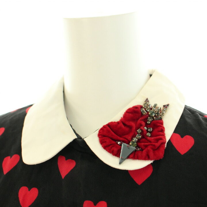 楽天市場】【中古】レッド ヴァレンティノ RED VALENTINO シルクドレス 