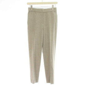 【中古】セオリー theory LIGHT SAXONY PULL ON TROUSER SL テーパードパンツ XX0 XXS グレー /KQ レディース 【ベクトル 古着】 240420