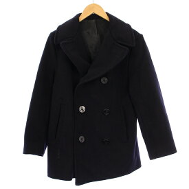 【中古】US.NAVY 60s ヴィンテージ ピーコート Pコート ウール 40 紺 8405-268-8615 /BM メンズ 【ベクトル 古着】 250218