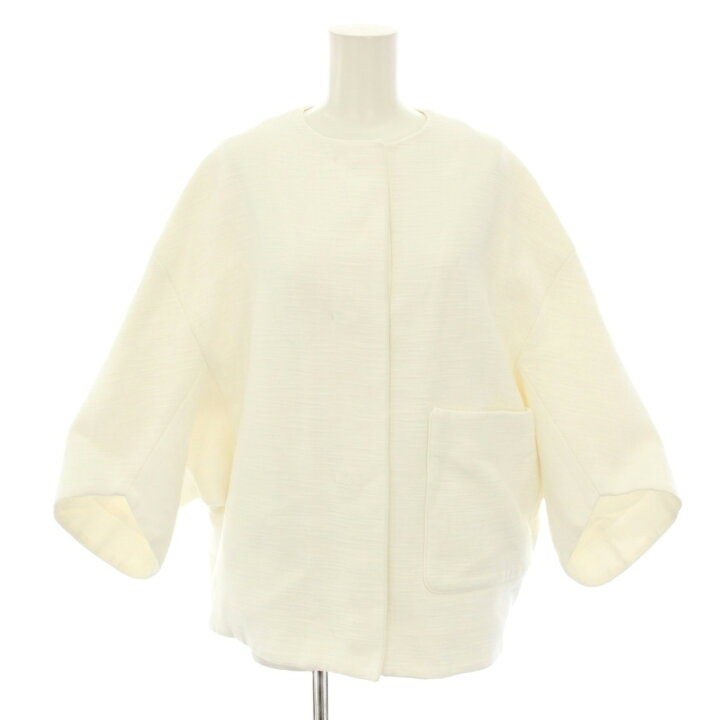 楽天市場】【中古】ドゥロワー Drawer ナナコ織りハーフスリーブノー 