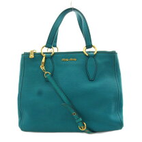 楽天市場】miumiu VITELLO CARIBU（バッグ｜バッグ・小物・ブランド 