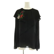 楽天市場】zara 刺繍 ブラウスの通販