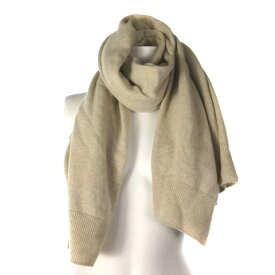 【中古】マーガレットハウエル MARGARET HOWELL RECYCLED CASHMERE ブランケット マフラー カシミヤ アイボリー レディース 【ベクトル 古着】 240127