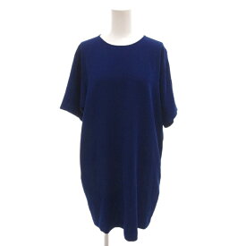 【中古】スタニングルアー STUNNING LURE ワンピース ひざ丈 半袖 0 青 ブルー /FF ■YHS4 レディース 【ベクトル 古着】 250923