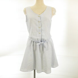 楽天市場 ワンピース 白 ブランドイング カラーブルー の通販