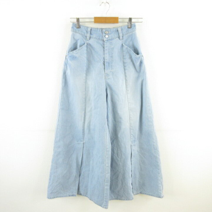 楽天市場】【中古】シニカル CYNICAL デニムワイドパンツ ロング  
