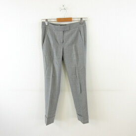【中古】セオリー Theory クロップドパンツ アンクル ストレッチ グレー XO *A83 レディース 【ベクトル 古着】 250912
