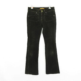 【中古】リーバイス Levi's TA801-00 パンツ ボトムス コーデュロイ ブーツカット ストレッチ 29 ブラウン ※EKM レディース 【ベクトル 古着】 240201