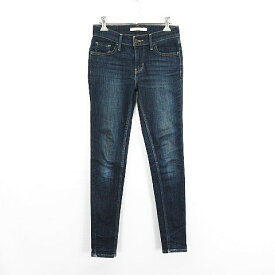 【中古】リーバイス Levi's 17780-0007 デニム ジーンズ ボトムス 710 スーパースキニー ストレッチ 26 インディゴ ※EKM レディース 【ベクトル 古着】 240328