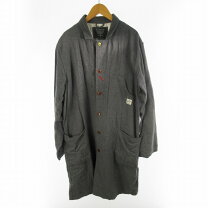 Outer anachronorm anachronorm セール anachronorm アナクロノーム コート サイズ 3 コーデュロイ エンジニアコート 太畝 アウター 羽織 ワーク ラギット アメカジ ブラック 黒 アウター ジャケット 上着 日本製 ブランド古着のBEEGLE by Boo-Bee