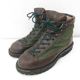 【中古】ダナー DANNER 30600 ダナーエクスプローラー ブーツ 黒タブ 90s ヴィンテージ ゴアテックス ビブラムソール 茶 ブラウン 7EE 25cm相当 STK メンズ 【ベクトル 古着】 230925