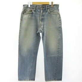 【中古】リーバイス Levi's 501 78年 デニム 66後期 刻印6 赤耳 インディゴ 実寸W34/L26 STK メンズ 【ベクトル 古着】 231019