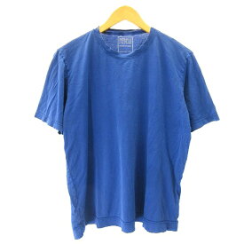 【中古】FEDELI フェデーリ Tシャツ カットソー 半袖 青 ブルー 54 約XL メンズ 【ベクトル 古着】 231206