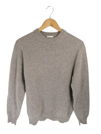 【中古】ジーユー GU プルオーバー ニット シャツ 長袖 無地 ブラウン系 サイズS QQQ レディース 【ベクトル 古着】 250904