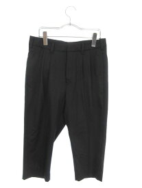 【中古】スピック&スパン Spick&Span パンツ テーパード ツータック ウール 38 黒 ブラック /mi レディース 【ベクトル 古着】 180214 ブランド古着ベクトルプレミアム店