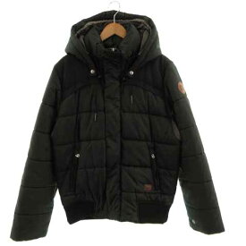 【中古】ジースターロウ G-Star RAW ジャケット アウター スタンドカラー フーディー 切替え 中綿入りブラック 黒 L メンズ 【ベクトル 古着】 230702