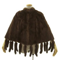 楽天市場】ミンク ポンチョの通販 