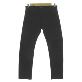【中古】カケヤ KAKEYA ストレッチストレートパンツ KT-103 日本製 コットン混 ブラック 黒 03 メンズ 【ベクトル 古着】 260624